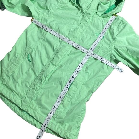 THE NORTH FACE Lime Green Hyvent Windbreaker Rain Jacket - Picture 10 of 12